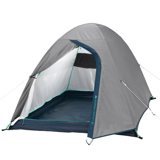 Quechua MH100 Waterproof Camping Tent 2 Person, gray Image 4 of 4