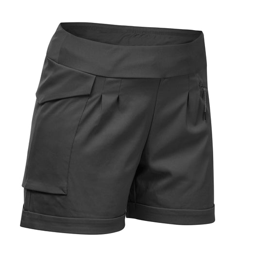 Women's Hiking Shorts - NH500 Regular, black Image 5 of 5