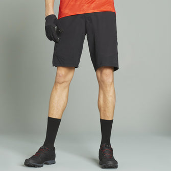 Men's MTB Biking Shorts EXPL 500 - Black, Image of