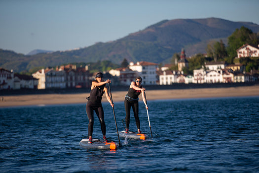 WOMEN'S CANOE KAYAK AND STAND-UP PADDLE 2MM NEOPRENE LONGJANE WETSUIT, unspecified Image 2 of 4