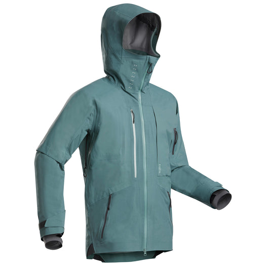 Wedze FR900 Freeride Ski Jacket Men's, whale gray Image 4 of 4