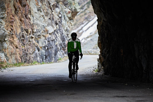 Triban RC100 High Visibility Winter Cycling Jacket Men's, fluoresent yellow green Image 3 of 5