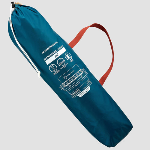 A photo of the Quechua Camp Bed Air 79" Inflatable Camping Bed Base in use