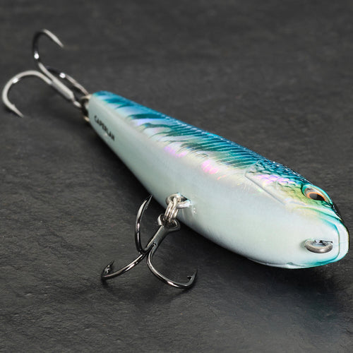 A photo of the CAPERLAN STK 70 Floating 2"3 4 - 11 50oz Stickbait in use