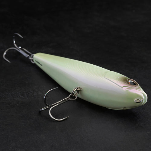 A photo of the CAPERLAN STK 100 Floating 3"9 10 - 3 5oz Stickbait in use
