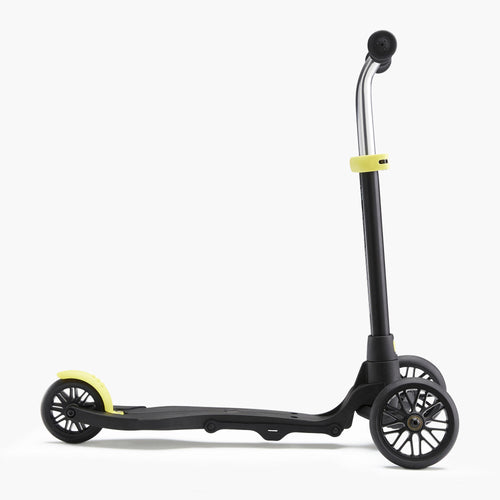 A photo of the Oxelo B1 100 Adjustable Scooter 3 Wheel Frame Only Kids 2'6 to 3'9 in use