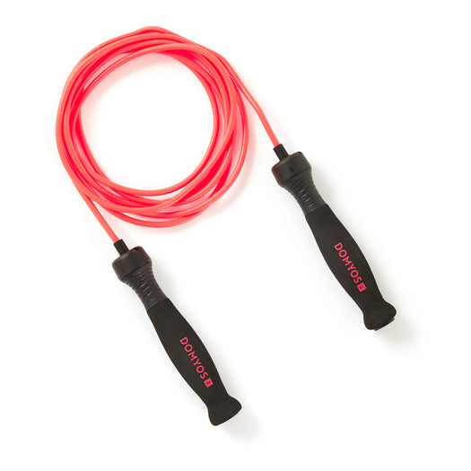 Domyos JR500 Foam Jump Rope, fluoresent lime yellow Image 5 of 6