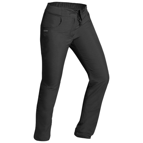 Men's Breathable Warm Pants - SH 500 Grey - Carbon grey, Black - Quechua -  Decathlon