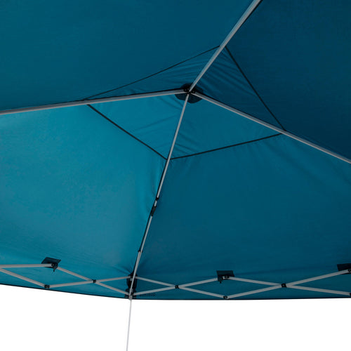 A photo of the Quechua Arpenaz Camping Beach Canopy Shelter in use