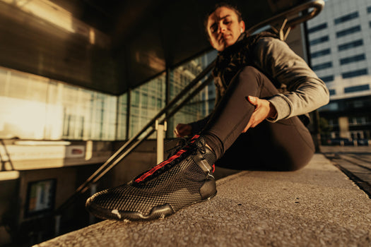Outshock 500 Lightweight Flexible Boxing Shoes, black Image 4 of 5