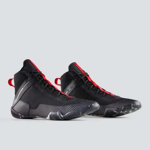 A photo of the Outshock 500 Lightweight Flexible Boxing Shoes in use