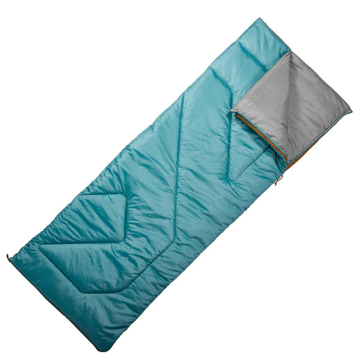 Arpenaz 50° Camping Sleeping Bag, gray blue Image 4 of 4