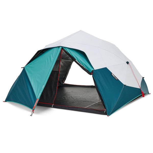 Tente de camping - 2 Seconds EASY - 3 places - Fresh & Black QUECHUA