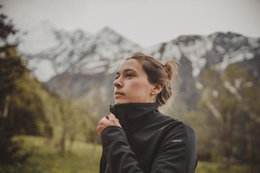 Windbreaker jacket - softshell - warm - MT100 - women's, black Image 2 of 5