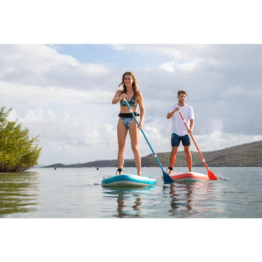 Paddle Ultra-compact 5-part stand-up paddle (160-220 cm orange)., blood orange Image 2 of 5