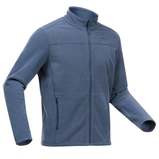 Men's Hiking Fleece Jacket - MH120, navy blue Image 5 of 5