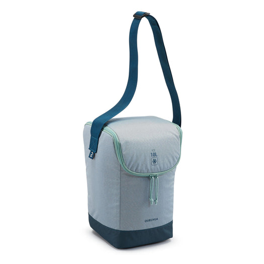 Quechua Flexible 10 L Camping Cooler Lunch Box, light gray Image 3 of 3