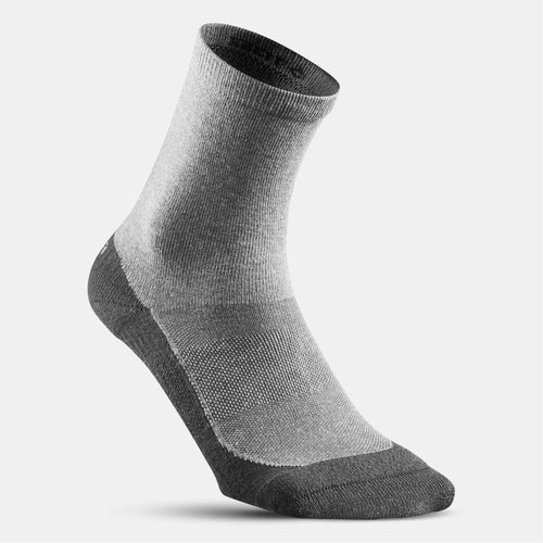 A photo of the Sock Hike 50 High - Pack of 2 pairs - Grey in use