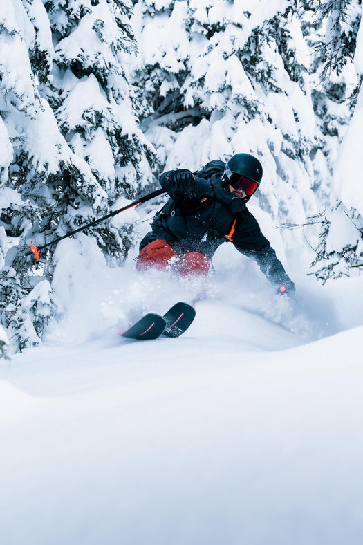 M SKI JACKET FR500 - Charcoal grey, carbon gray Image 3 of 5