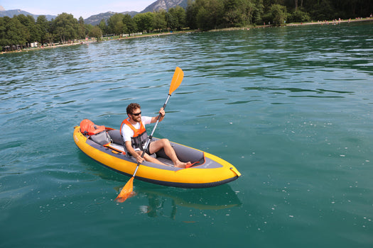 Itiwit X100 Inflatable Recreational Touring Sit-on-top Kayak 1 to 2 person 430lb, unspecified Image 1 of 5
