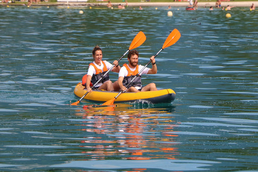 Itiwit X100 Inflatable Recreational Touring Sit-on-top Kayak 1 to 2 person 430lb, unspecified Image 2 of 5