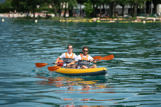 Itiwit X100 Inflatable Recreational Touring Sit-on-top Kayak 1 to 2 person 430lb, unspecified Image 4 of 5