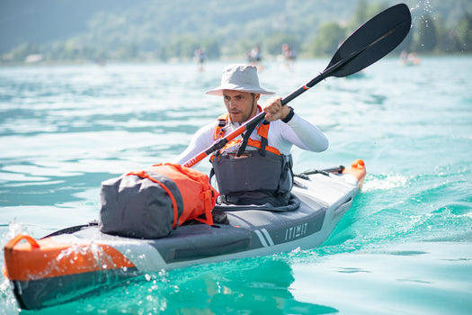 Itiwit Adult X500 V2 Dropstich High Pressure Adventure 1 Person Inflatable Kayak, unspecified Image 4 of 5