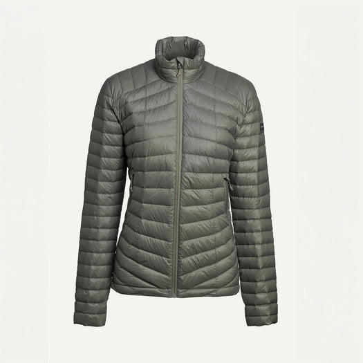 Forclaz Women's MT100 Down Puffer Jacket, khaki brown Image 5 of 5