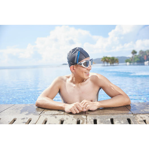 Silicone Swim Cap TERM BLACK, dark blue Image 1 of 10