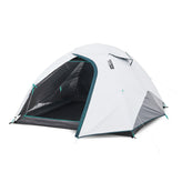 Quechua MH100 Fresh & Black Waterproof Camping Tent 3 Person, Image of
