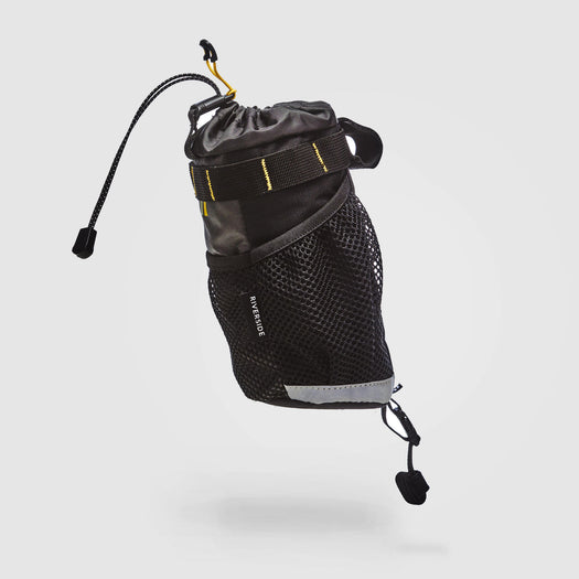 Riverside Food Pouch Handlebar Bikepacking Bag, black Image 4 of 4