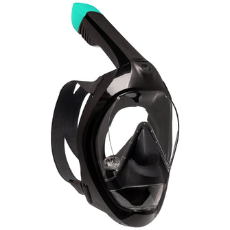 Adult Easybreath dive Mask 900 - Black, Image of
