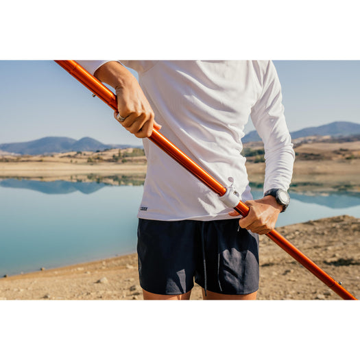 Itiwit Kayak & Packraft PR100 Compact Aluminium Paddle 4 Piece, blood orange Image 4 of 4