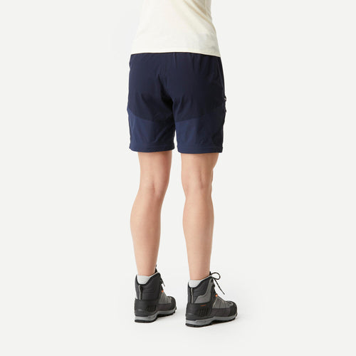 A photo of the Simond Women's MT500 2-in-1 Modular Hiking Pants in use