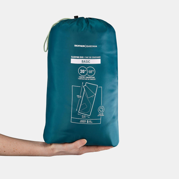 Quechua Arpenaz 68 F Sleeping Bag in Turquoise
