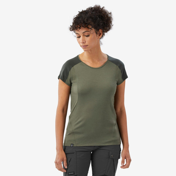Simond Women's Merino Wool Short-Sleeved T-shirt Merino