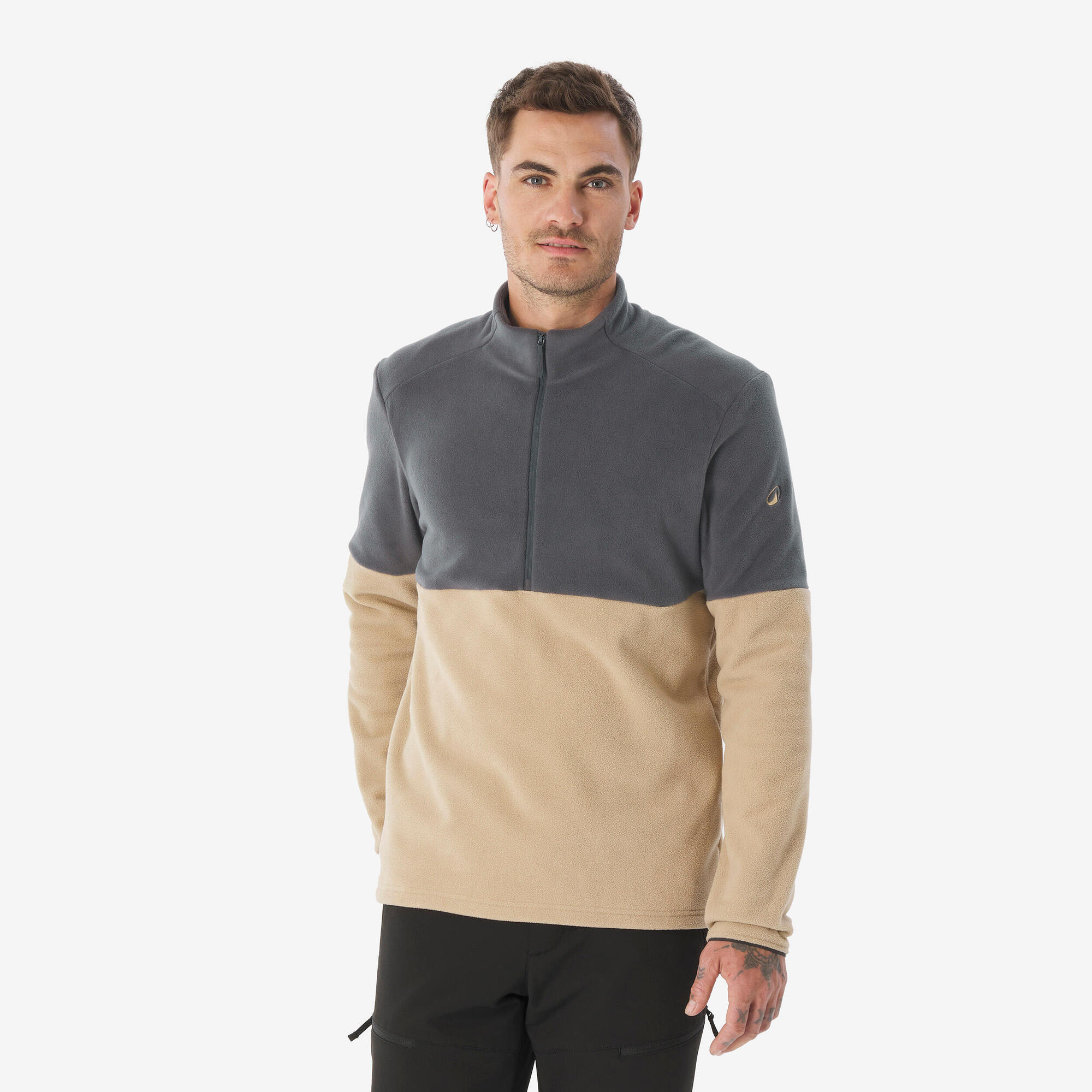 Quechua Men's MH500 Half-Zip Hiking Fleece – Decathlon