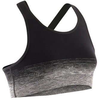 Domyos S580 Breathable Seamless Gym Sports Bra Girls', Image of