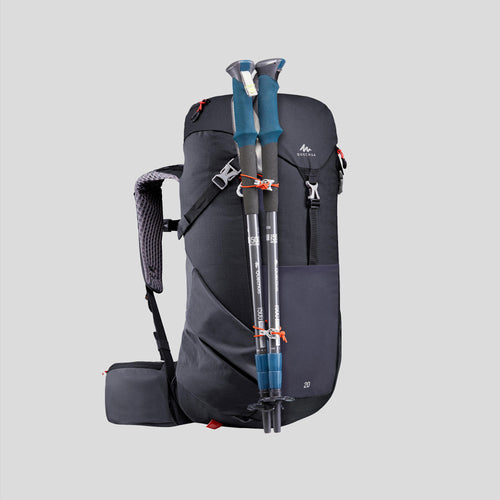 A photo of the Quechua MH500 20 L Hiking Backpack in use