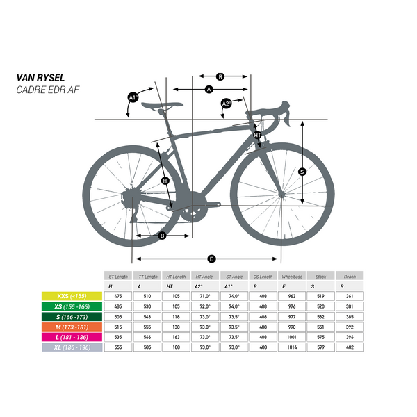 Van rysel edr af discount endurance road bike
