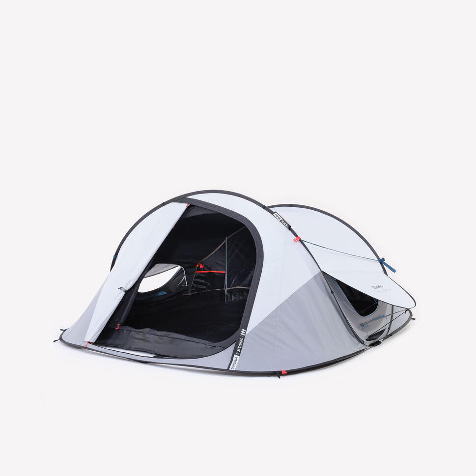 Quechua 2 Second Fresh & Black Waterproof Pop Up Camping Tent 3