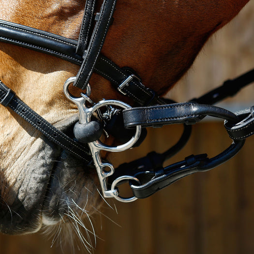 Horse Riding Pelham Attachments For Horse Or Pony, brown Image 3 of 4
