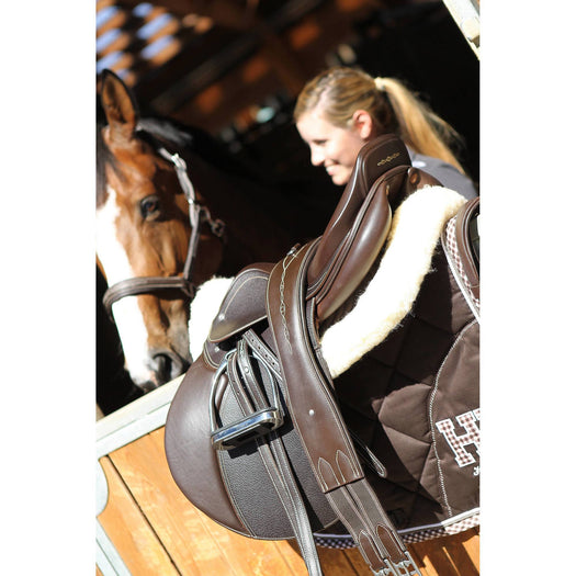 Horse Riding Girth For Horse/Pony Romeo, brown Image 1 of 5