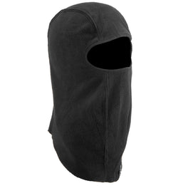 ADULT SKI FLEECE BALACLAVA - BLACK, Image of
