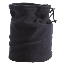 ADULT SKI FLEECE NECK-WARMER - TANKA - BLACK, Image of