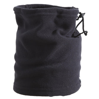 ADULT SKI FLEECE NECK-WARMER - TANKA - BLACK, Image of