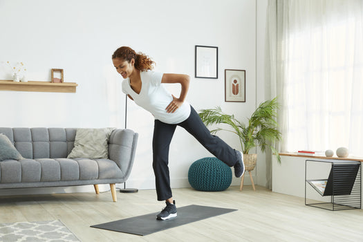 Nyamba 100 Basic Exercise Mat 55'' x 20'' x 6.5mm, black Image 1 of 5