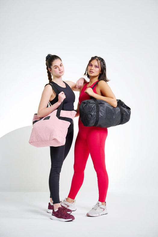 Domyos 30 L Fold-Down Fitness Bag, black Image 1 of 5