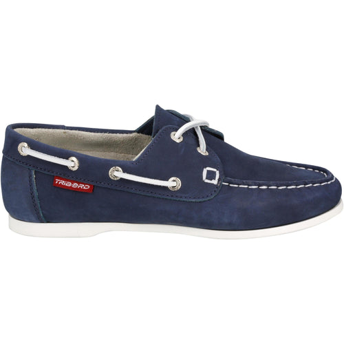 A photo of the Navy Blue CR500 Women's Boat Shoes in use