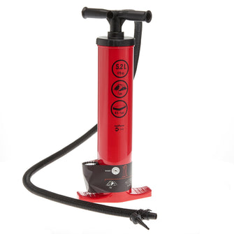 Quechua Camping Double Action Hand Pump w Gauge Max 7PSI, Image of